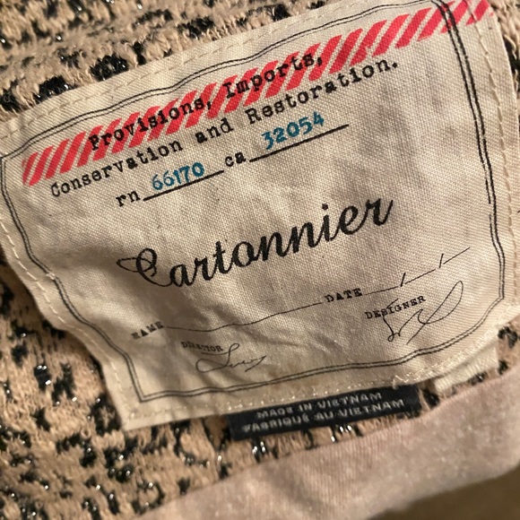 Anthropologie Cartonnier Rowan Leopard Print Coat - Picture 6 of 6